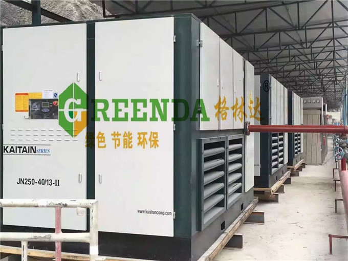 兩級壓縮空壓機(jī)案例二十八